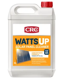 CRC WattsUp Solar Panel Cleaner 5L