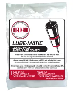 Weld-Aid Lube-Matic Kleener & Lube Pad