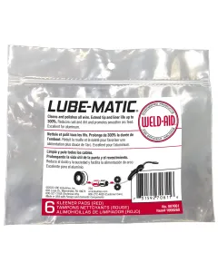 Weld-Aid Lube-Matic Red Cleaning Pad