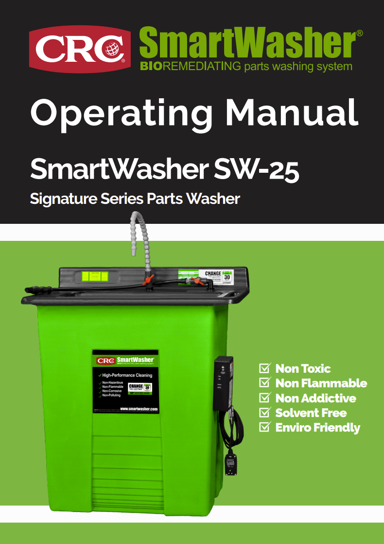 Smart Washer SW-25 Operating Manual
