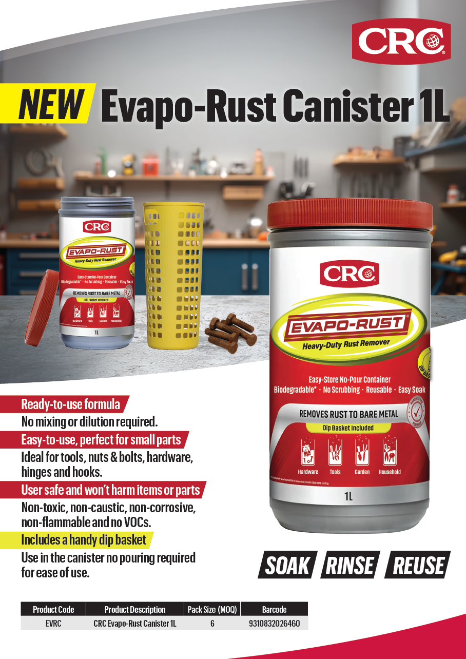 Evapo-Rust Canister